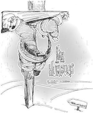 Bah & the Humbugs concert program cover