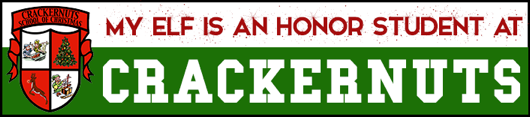 My Elf is an Honor Student at the Crackernuts School of Christmas